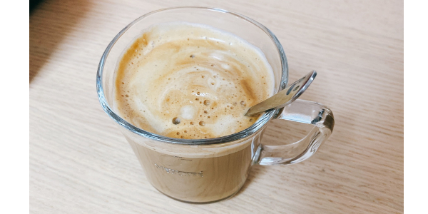 ネスカフェバリスタの使い方:カフェラテにする